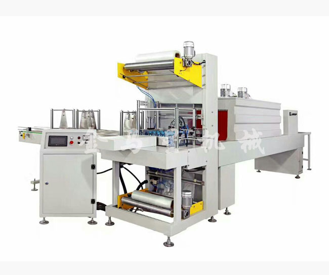 全自動飲料、飲用水PE膜包機(jī)、包裝機(jī)