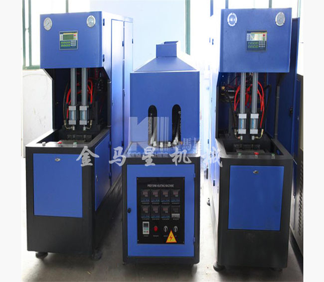 半自動塑料、PET吹瓶機（灌裝機，純凈水）