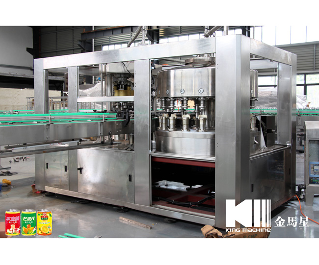 果汁易拉罐飲料灌裝機