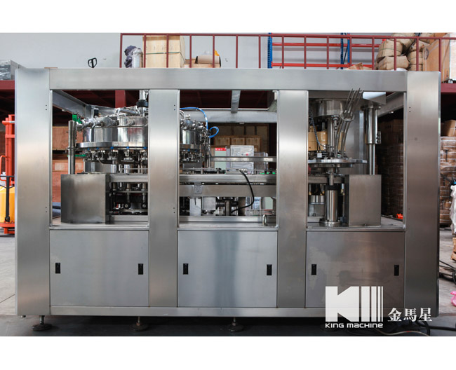 含汽易拉罐飲料灌裝機